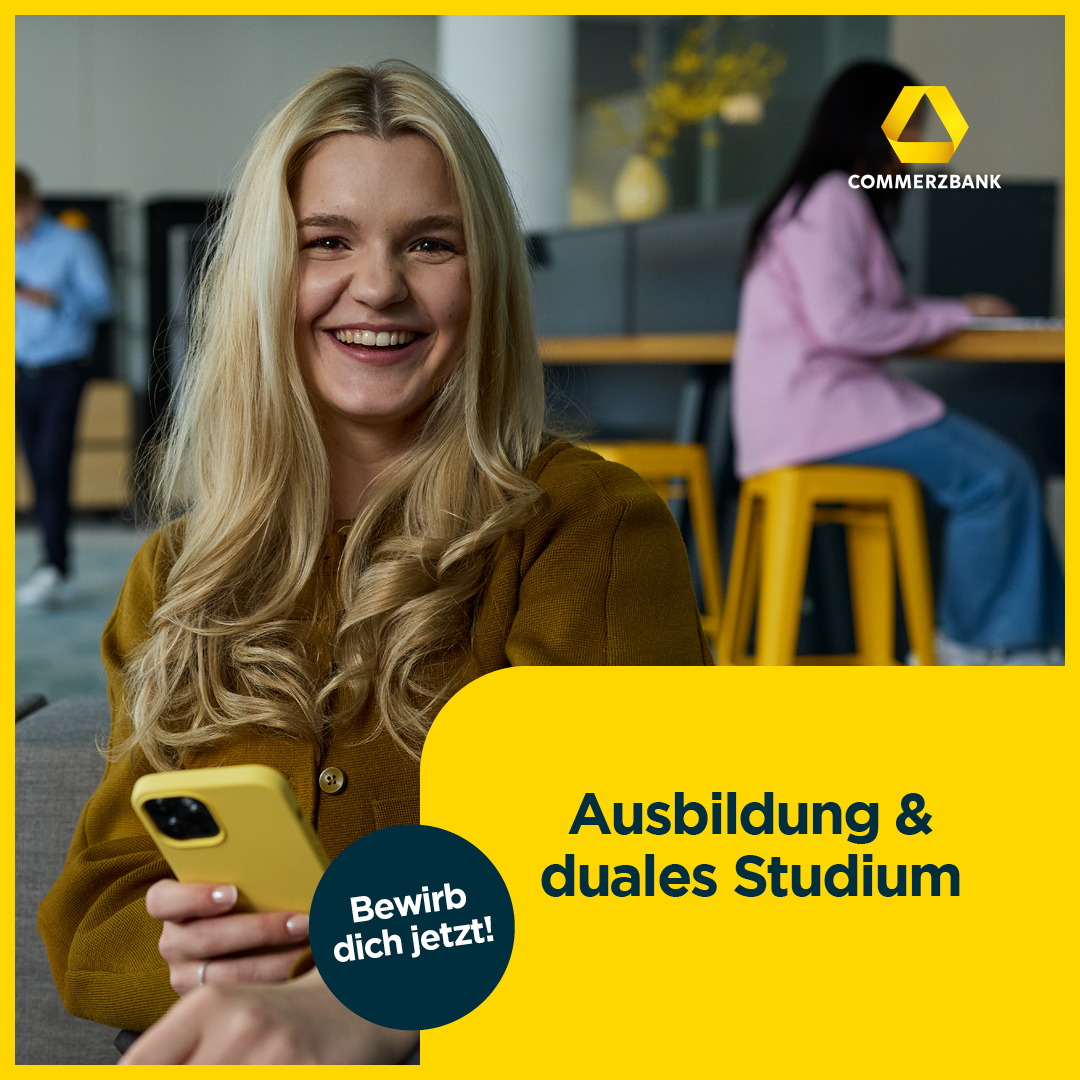 So viele Möglichkeiten – nutze sie! Wir freuen uns auf deine Bewerbung!